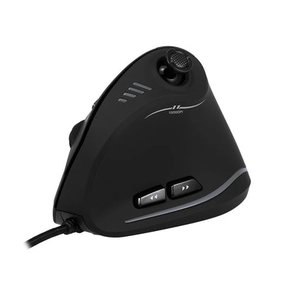 ZELOTES C-18 Wired Gaming Mouse 10000 DPI Vertical Gaming Mouse with 11 Programmable Buttons, RGB Lighting, Ergonomic USB Gaming Mouse for PC & Laptop