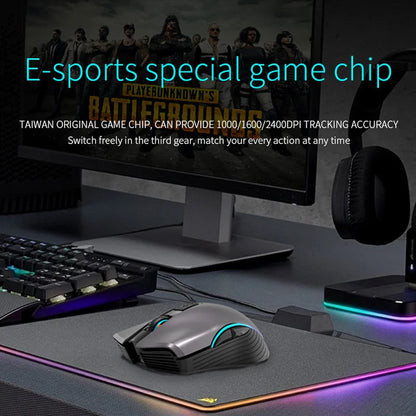 Rechargeable Wireless Bluetooth Mouse, Silent Ergonomic Wireless Mouse with 2400 DPI for Laptop, MacBook, iPad, Tablet, PC & Office