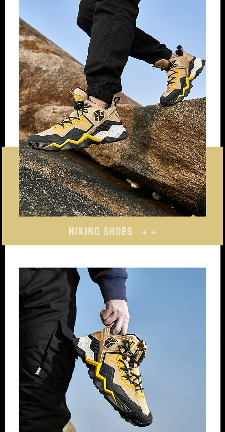 Chaussures de randonnée imperméables pour homme Rax, bottes de randonnée respirantes, bottes de trekking pour le plein air, baskets de sport, chaussures tactiques
