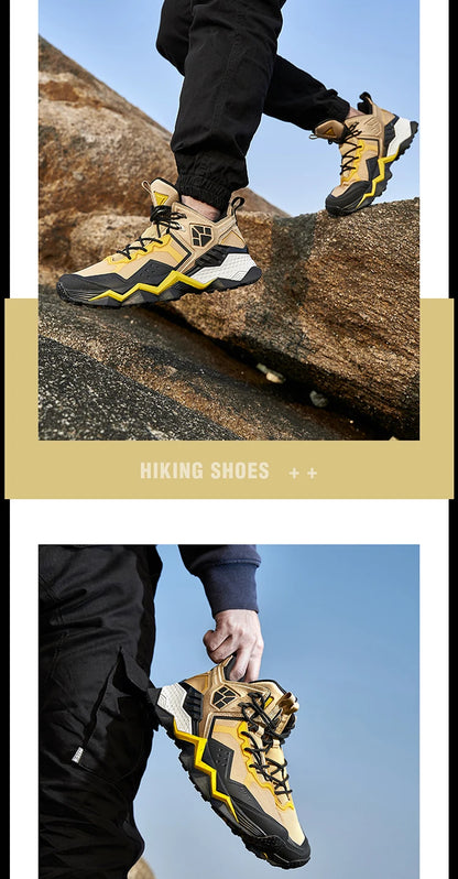 Chaussures de randonnée imperméables pour homme Rax, bottes de randonnée respirantes, bottes de trekking pour le plein air, baskets de sport, chaussures tactiques