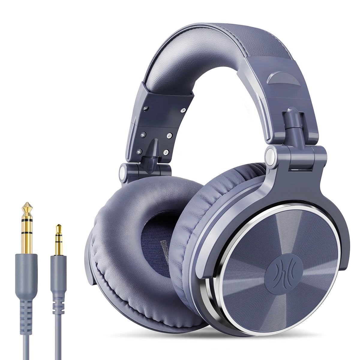 OneOdio Professional DJ Headphones Over-Ear Studio Monitor Headset with Microphone, HiFi Wired Bass Gaming Headphones for PC, Phone, PS4 & Xbox