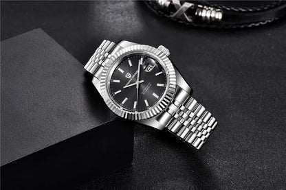 PAGANI DESIGN 40MM Men Mechanical Watch Top Luxury Japan movement Automatic Watch Sport Stainless Steel Waterproof Men Watches