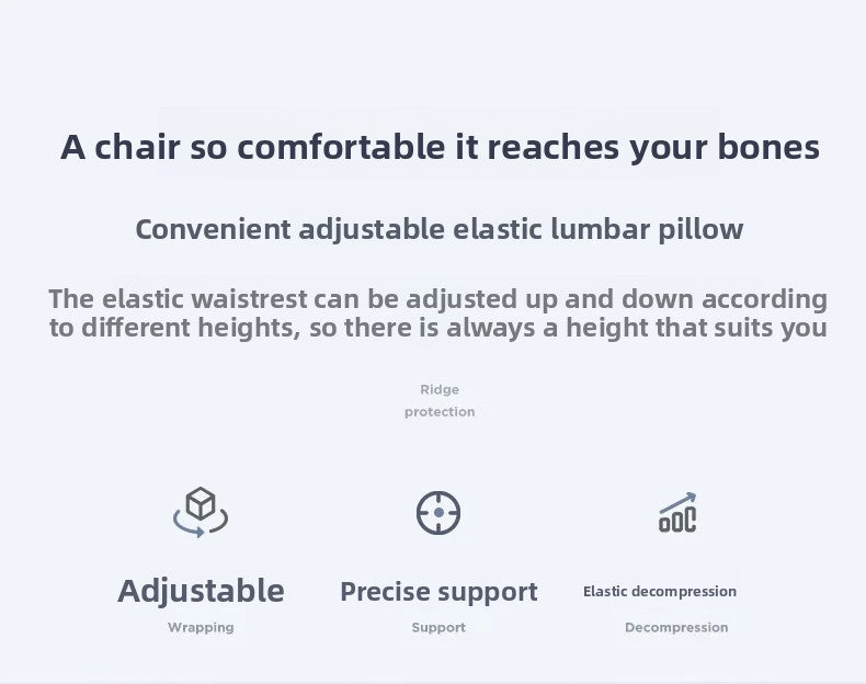 Ergonomic Office Chair Adjustable Computer Desk Chair with Lumbar Support, Mesh Executive Swivel Office Chair for Work, Study & Gaming