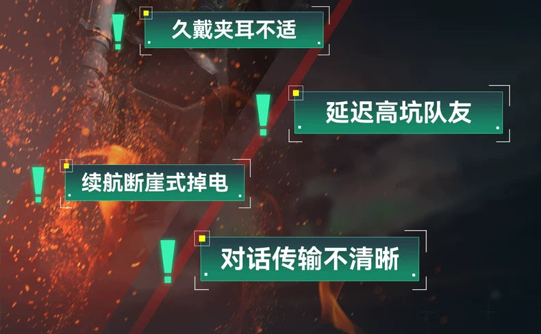 VGN Zhou Series Pro Max Over-Ear Gaming Headset, Delta Game Noise-Canceling, Four-Mode Wireless PC Bluetooth Headset