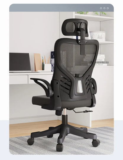 Ergonomic Office Chair Adjustable Computer Desk Chair with Lumbar Support, Mesh Executive Swivel Office Chair for Work, Study & Gaming