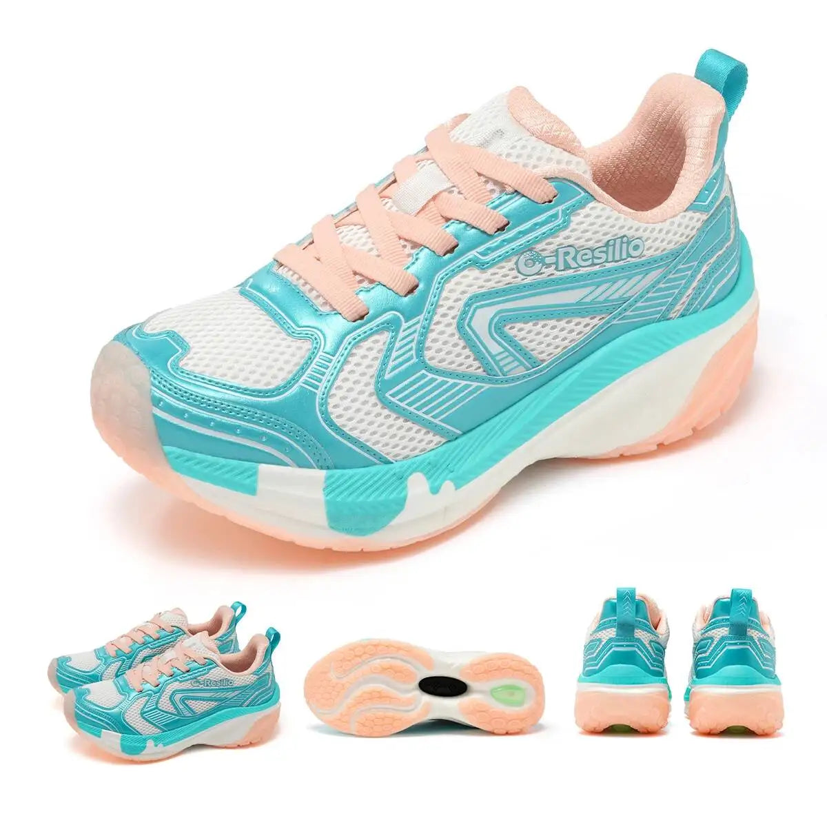 ONEMIX Baskets légères pour homme avec amorti, chaussures de sport et de course à amorti, chaussures décontractées pour femme, souples et élastiques 25216