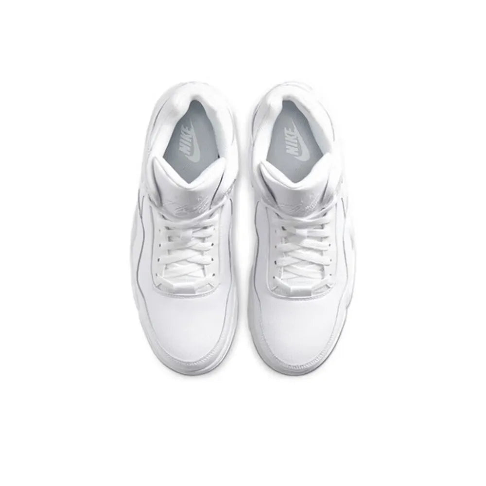Buty do koszykówki Nike Flight Legacy Mid-Top Retro, unisex, białe, BQ4212-101