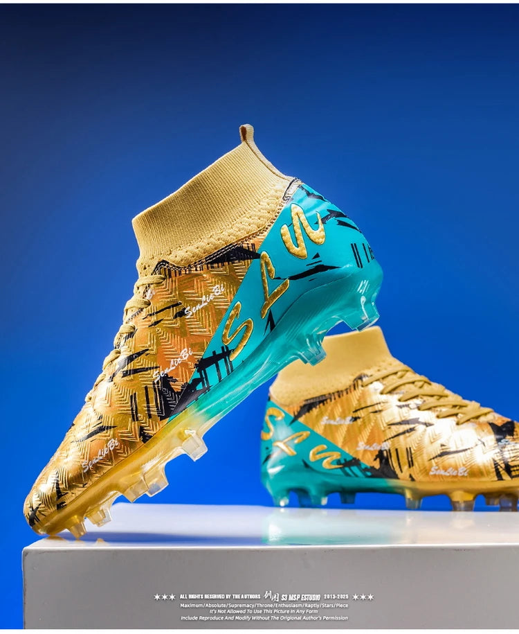 Botas de fútbol profesionales para hombre, zapatillas de fútbol Society, tacos de fútbol FG ultraligeros para entrenamiento, calzado deportivo de fútbol para exterior