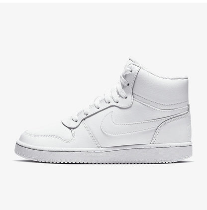Nike Official Authentic Ebernon Mid Women's Mid-Top Simple Classic Skate Shoes AQ1778-100