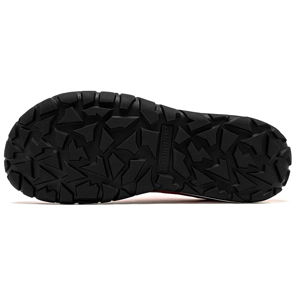 HOBIBEAR Chaussures minimalistes rétro à bout large pour hommes et femmes, idéales pour la marche, la randonnée et la course à pied