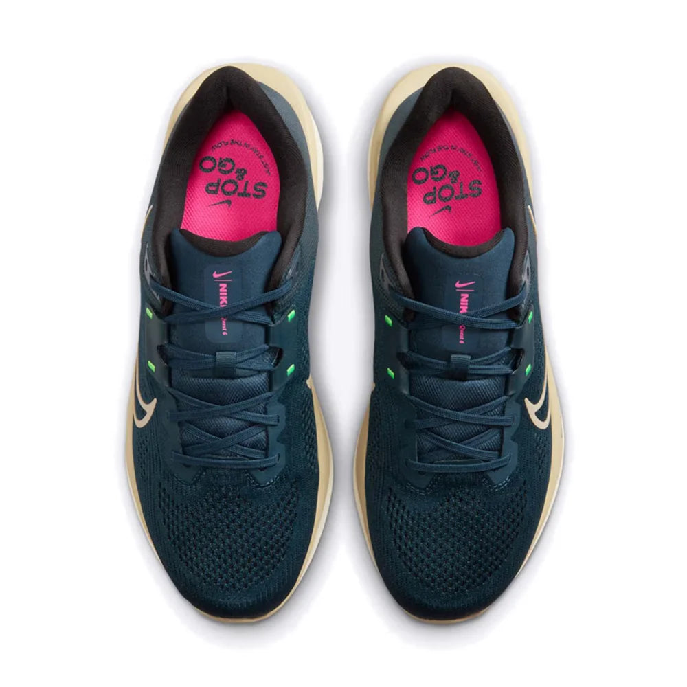 Nike Quest 6 polstrede, lette, åndbare løbesko i mesh til mænd FD6033-402