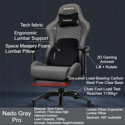 Office Ergonomic Gaming Chairs Desk Gamer Computer Comfortable Chaises Vanity Chair Technology Fabric Sillas Gamer Home Bedroom