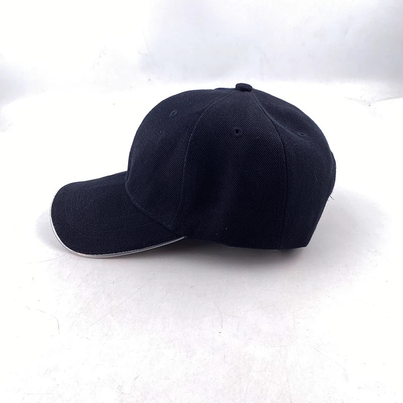 Cappello per adulti con LED e fibra ottica, cappellino alla moda, cappello di tendenza per discoteca, concerti, balli in maschera, eventi all’aperto e divertimento, cappello rap estivo