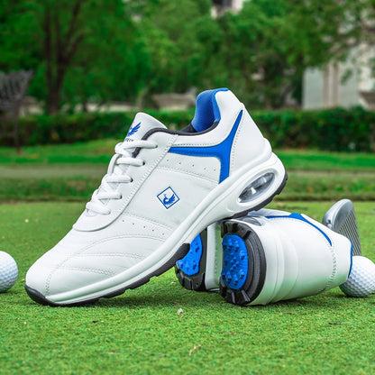 OIMKOI Men Golf Shoes Casual Breathable Waterproof Non-slip Golf Outdoor Training Shoes