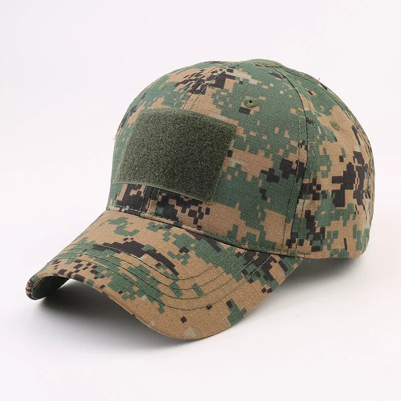 Cappellino da baseball mimetico da uomo, cappellino mimetico, cappellino sportivo da esterno mimetico, cappellino tattico mimetico, cappellino da caccia e pesca per uomo e donna