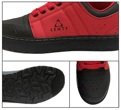 Lockless Cycling Shoes Men Women Outdoor Hiking Cycling Training Sports Non-slip Breathable Mesh Lace-Up Cycling Footwear