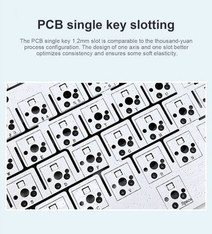 AULA F99 Wireless Mechanical Keyboard Tri-Mode Hot Swappable Custom Keyboard Gasket Structure for PC/Tablet/Xbox/PS4/PS5