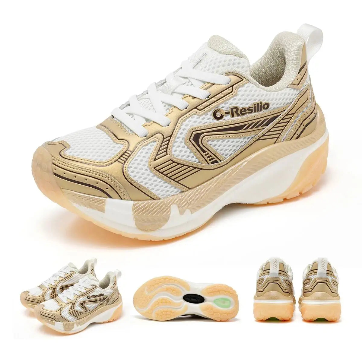 ONEMIX Baskets légères pour homme avec amorti, chaussures de sport et de course à amorti, chaussures décontractées pour femme, souples et élastiques 25216