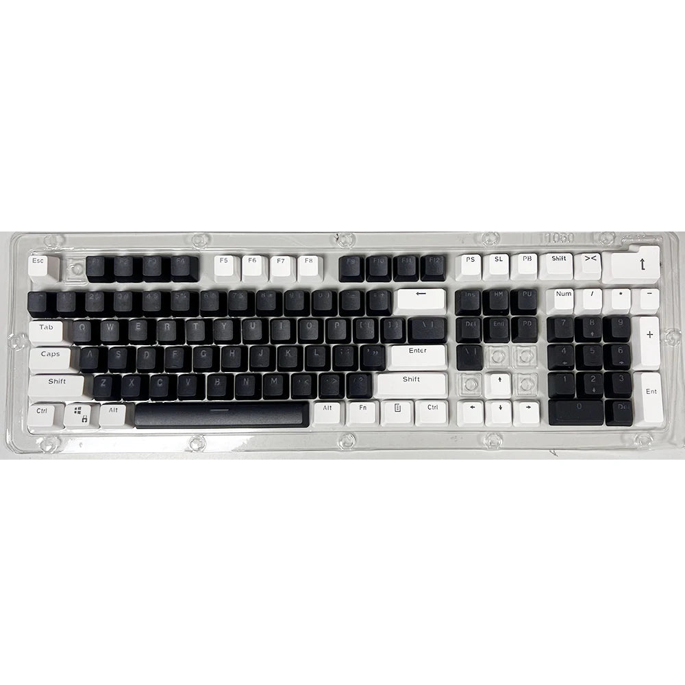 106 Keys Grey Red Keycaps PBT Specials Keycap Backlit Two-Color Key Caps For MX Switch 61/87104 Mechanical Keyboard