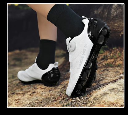 Zapatillas de ciclismo unisex nuevas, profesionales, ligeras, de lujo, originales, de carretera, de goma, para MTB, de competición, de moda, para bicicleta urbana y deportes callejeros