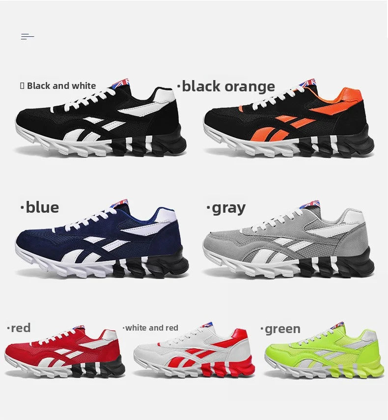 2026 new men's and women's running shoes breathable casual sneakers anti-slip vibration comfortable walking shoes 38-46