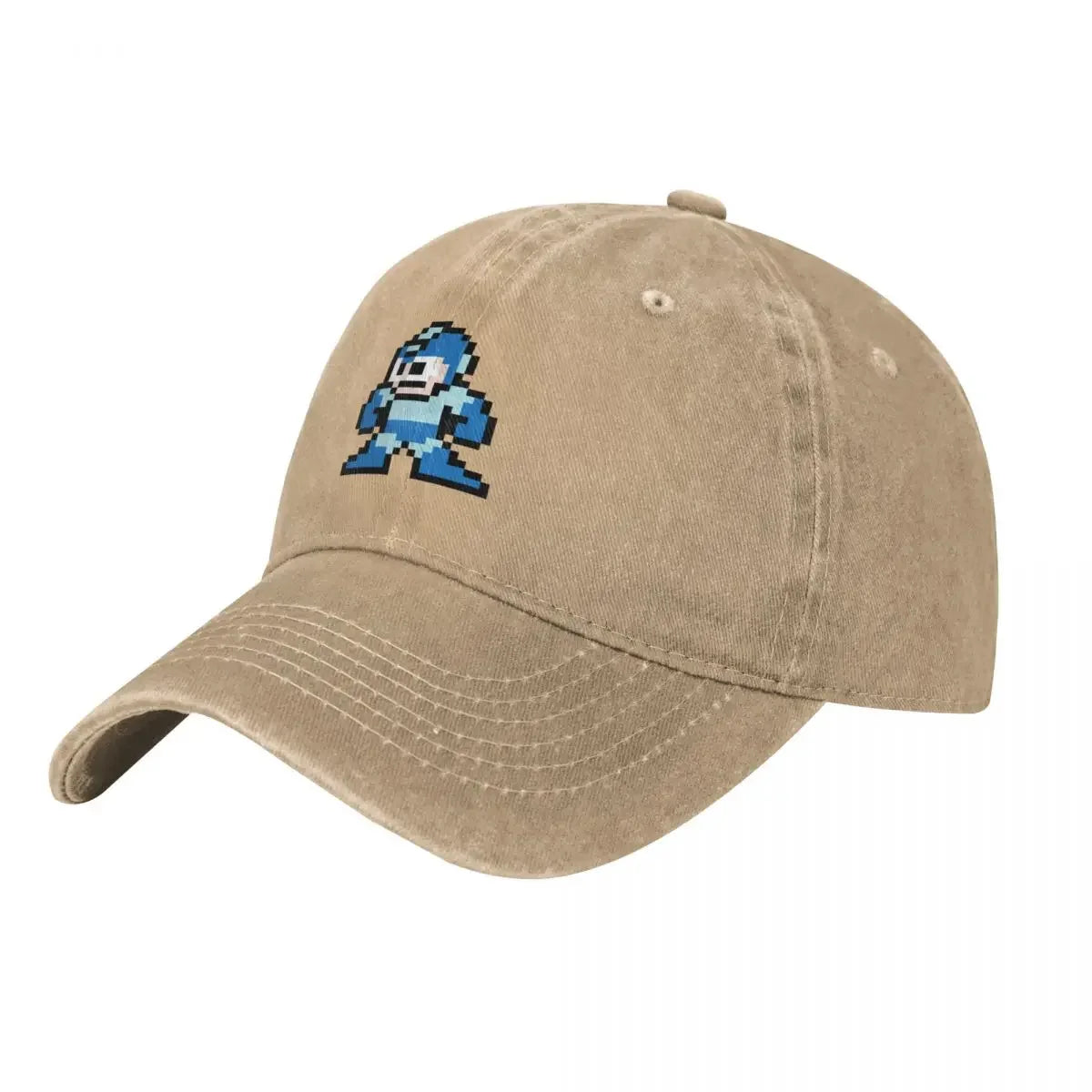 Czapka z daszkiem Megaman 8-bitowa, nowa, urocza, w stylu vintage, luksusowa, dla mężczyzn i kobiet