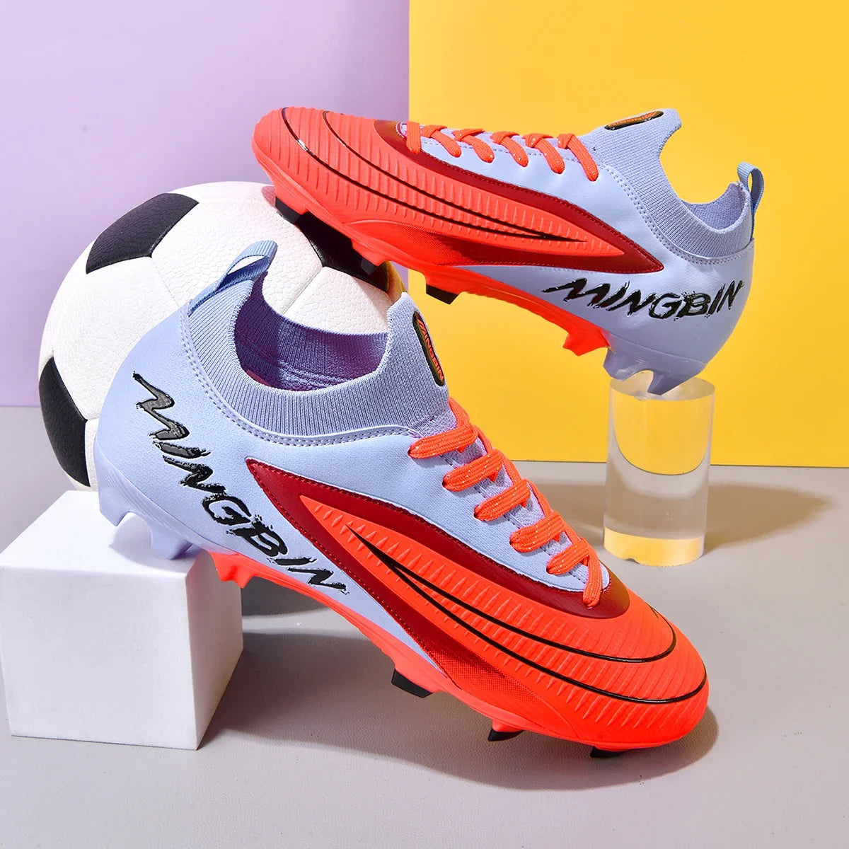 New Men Football Boots Cleats Sport Sport Adult Non-Slip Boys Sport Sport Outdoor Comfortable Ultralight Training Match Grass