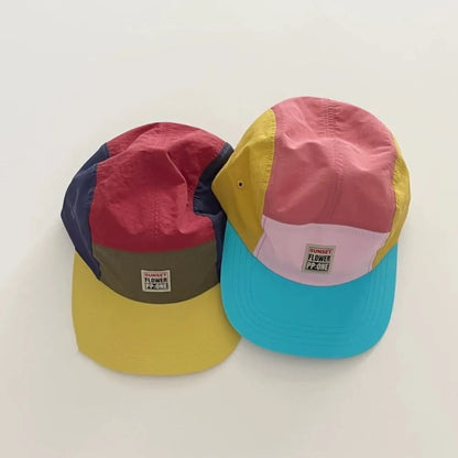 Retro Japanese Style Hip-hop Hats Thin 5 Panel Flat Brimmed Baseball Cap Breathable Quick-drying Sunscreen Hat Unisex