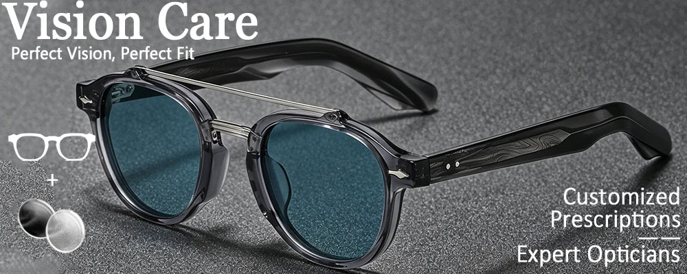 CATERSIDE Blue Rectangular Sunglasses Men Rimless Metal Fashion Square Sun Glasses For Women Gradient Lens Outdoor Eyewear UV400