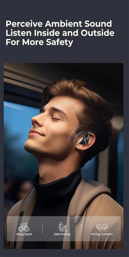 Lenovo LP75 TWS Bluetooth 5.3 Wireless Earphones – LED Display, Noise Reduction, Waterproof True Wireless Earbuds with Microphone & Deep Bass Sound