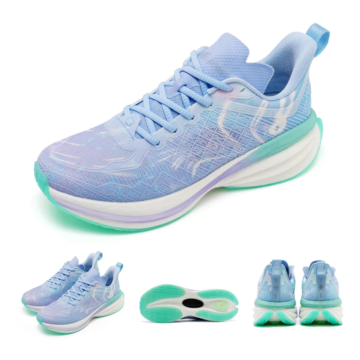 ONEMIX : chaussures de sport chinoises – nouvelles chaussures de course pour homme avec amorti, antidérapantes, respirantes et légères ; baskets de plein air pour femme