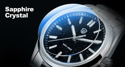 Watchdives WD0003B ‌Aventurine Dial Watch VH31 Quartz Movement Sapphire Crystal Luminous 100m Waterproof 36mm Vintage Watches
