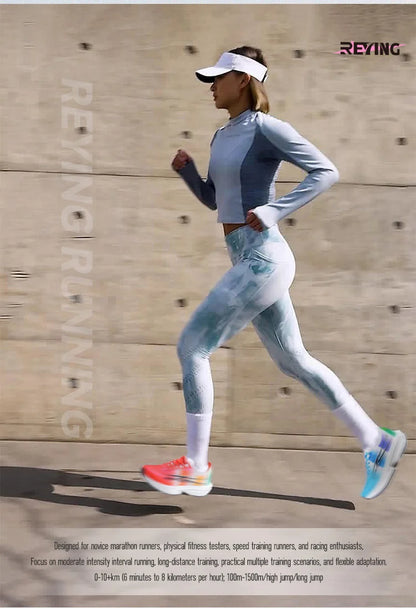 Scarpe da corsa IRUNSVAN Co-branded con soletta in carbonio 1.0 ad asciugatura rapida, per l’allenamento alla maratona maschile, ammortizzanti e traspiranti