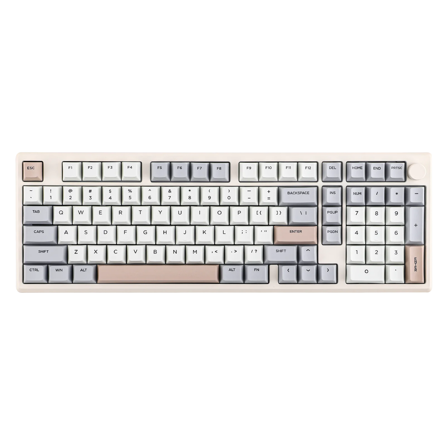 EPOMAKER Galaxy100 1800 ANSI US Layout Hot-Swap Gasket-Mounted Tri-mode Wireless Aluminum Mechanical Gaming Keyboard
