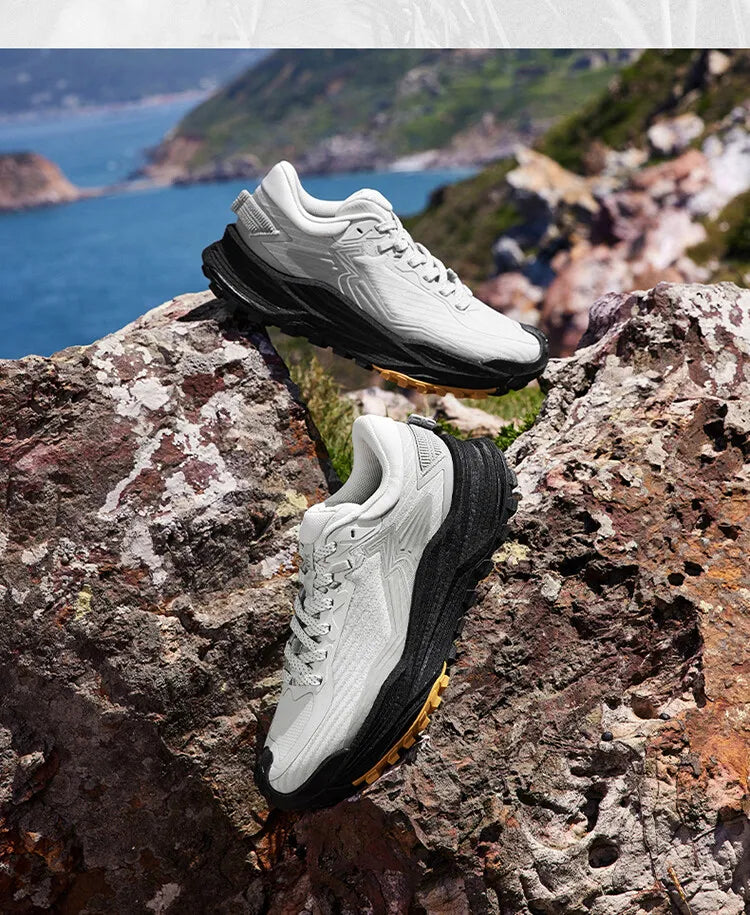 361 Degrees WUXIA 2 Laufschuhe, leicht, atmungsaktiv, dämpfend, rutschfest, weich, Outdoor-Wanderschuhe, vielseitige Sneaker für Herren, 672542201