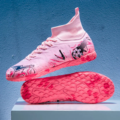 New Men Professional Soccer Shoes Non-slip Football Boots Unisex Breathable Futsal Sports New Cleats Drop Shipping Ultralight