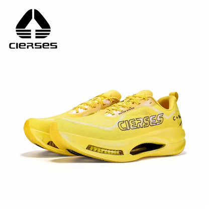 CIERSES New Carbon Fiber Marathon Racing Training Shoes Breathable And Shock-Absorbing Air Cushion Men's Casual Sports Shoes