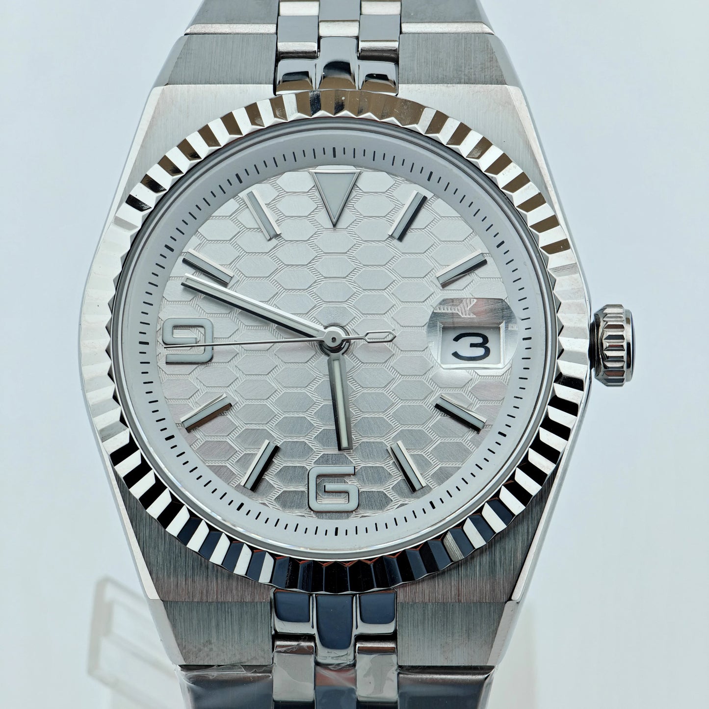 Custom Pilot Watch NH35 Automatic Mechanical Men Watch Sapphire Crystal Luminous 100M Water Resistant Cushion Case Dive Watch