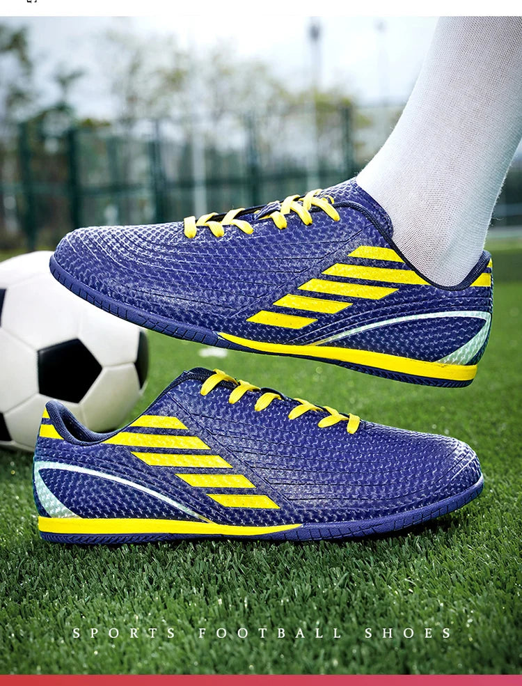 Indoor Soccer Shoes Men Futsal Sneakers Non-Slip Children Society Football Boots Outdoor Training Trainers Fashion Male Sneakers.