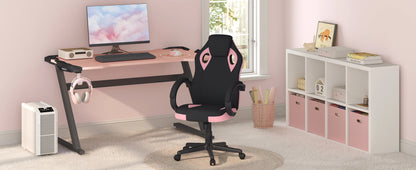WOLTU Ergonomic Gaming Chair High Back Office Computer Chair with Adjustable Height, 360° Swivel, Reclining Tilt, Racing Style Executive Desk Chair