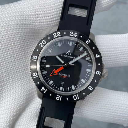 STEELFLIER SF793 NEW Automatic Mechanical Luxury Wristwatch NH34 Movement Synthetic Sapphire 20Bar Waterproof Men Luminous Watch
