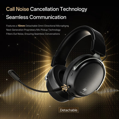 ATK N9 Pro Ultra Wireless Gaming Headset with Mic, 7.1 Surround Sound Low Latency Headphones, Noise Reduction Bluetooth Headset for E-Sports Gaming