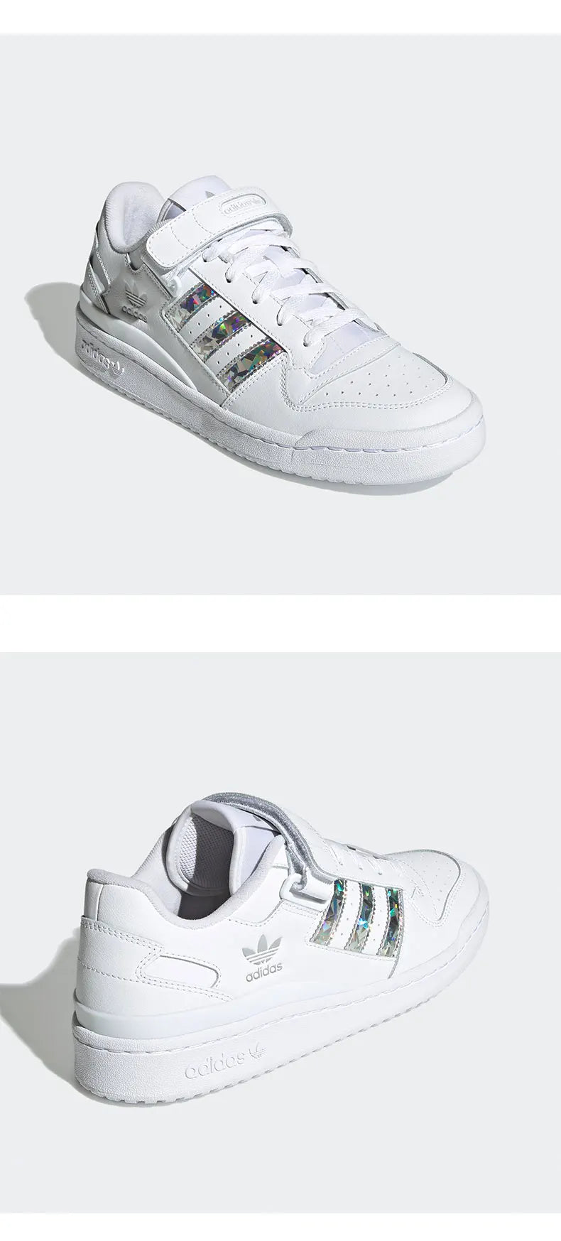 Chaussures de sport décontractées Adidas Genuine Clover FORUM LOW pour hommes et femmes GX0214