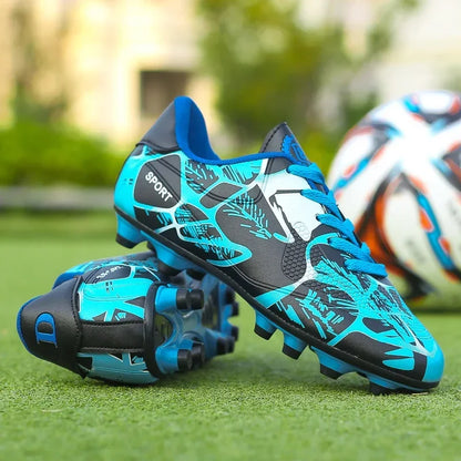 New Men's Soccer Shoes Kids Cleats Grass Adult Professional Football Boots Ultralight Non-Slip Boys Training Shoes