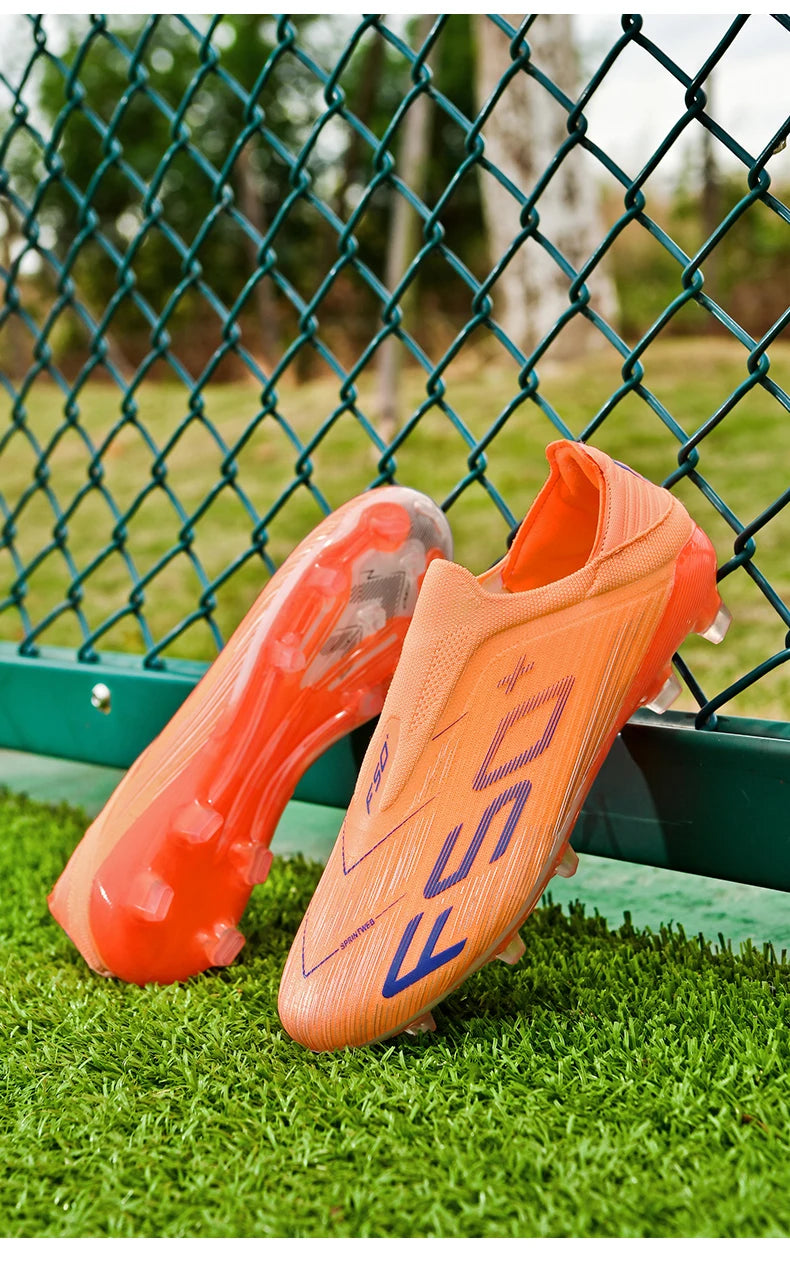 New Men Soccer Shoes Match Football Boots Sneakers Non-Slip Grass Cleats High-quality Futsal Indoor Hot-selling High-top Outdoor