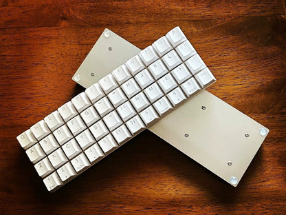 Planck 48 Wired Keyboards Full 1u Orthogonal Inline Keyboard Single Mode Customized Hot-Swap Mechanical Gaming Keyboard Gifts