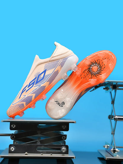 Botas de fútbol para hombre New Society para césped, tenis deportivos para adulto, transpirables y ultraligeras, zapatillas de fútbol para exteriores