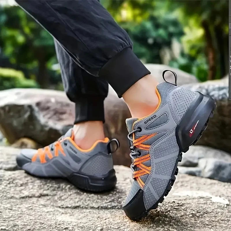 2025 Hiking Shoes Men's Non-slip Wear-resistant Comfortable Outdoor Hiking Sports Shoes Outdoor Running Shoes Walking Sports Sho