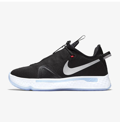Nike Genuine PG 4 EP Paul George 4 Black White Blue Drip Men's Basketball Shoes CD5082-001