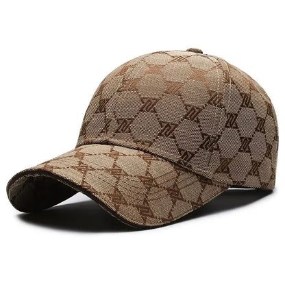 Four Seasons New Sunscreen Baseballkasket med tre syede linjer til mænd og kvinder, casual kasket, netrød, distressed, 1841 Hat